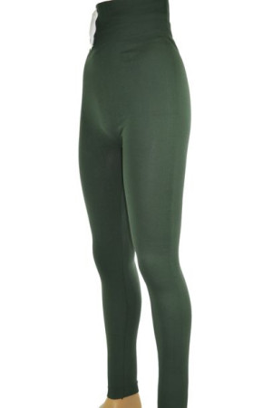 wiosna jesień lekko ocieplane legginsy wysoki pas XL/XXL _81205