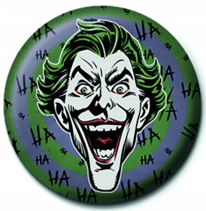 Przypinka Joker Hahahaha 2,5cm