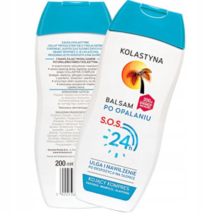 KOLASTYNA BALSAM PO OPALNIU SOS ulga i nawilżenie