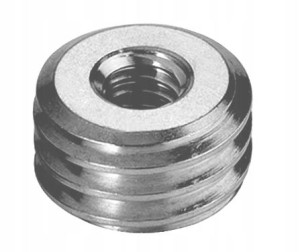 Adapter gwint 1/4" na 5/8 solidny