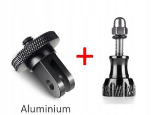 Adapter MINI Aluminiowy śruba 1/4'' GoPro 10 9 8