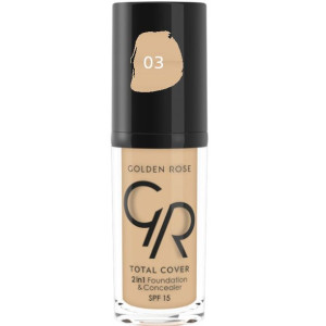 Golden Rose Podkład Total Cover I Korektor 2w1 03