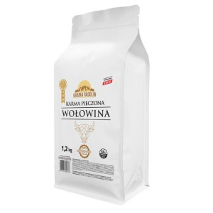 KRAINA RADOLIN Pies karma sucha pieczona WOŁOWINA 1,2kg