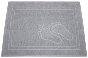 Dywanik łazienkowy Feet 50x70 Popiel Stópki Greno