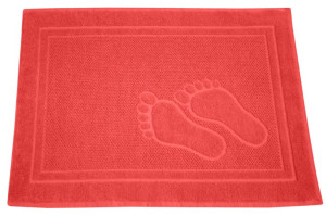 Dywanik łazienkowy Feet 50x70 Koral Stópki Greno