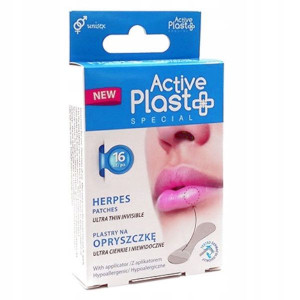 ACTIVE PLASTRY NA OPRYSZCZKĘ 16szt ultra cienkie
