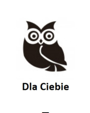 Wszywka metka Dla Ciebie Sowa 5x4 cm 10 szt.