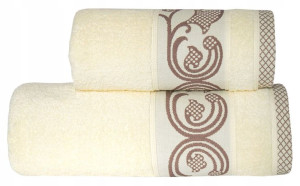 Ręcznik Taboo 70x140 Kremowy Krem Greno