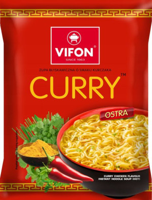 Zupka błyskawiczna kurczak curry VIFON ostra