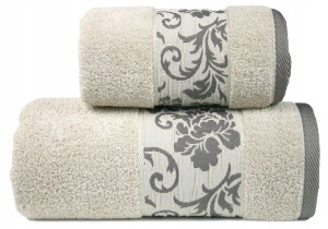 Ręcznik Glamour 70x140 Beżowy Greno