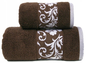 Ręcznik Glamour 70x140 Brązowy Greno