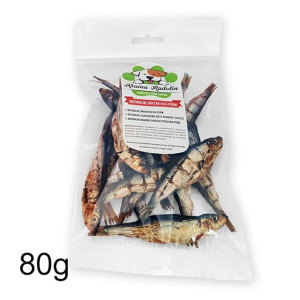 KRAINA RADOLIN Szprotka bałtycka 80g ryba przysmak gryzaki naturalne