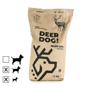 Deer Dog JELEŃ z jeżynami 12 kg karma sucha przysmak DZICZYZNA