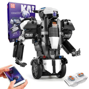 Klocki Technic Zdalnie Sterowany Robot Edudkacyjny Kai Police