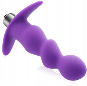 Wibrujący Anal Plug Wtyczka Silikonowy Sex Korek