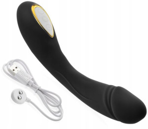 Mocny Wibrator Z Ruchomym Rdzeniem Penis 80 Opcji