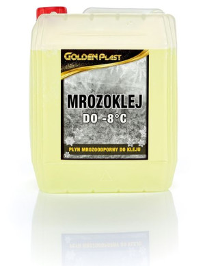 Mrozoklej domieszka do kleju -8°C zimowy płyn do kleju 5L