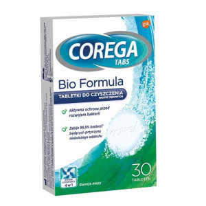 Tabs Bio Formula tabletki do czyszczenia protez zębowych 30 tabletek