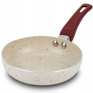 Patelnia mała mini ceramiczna granitowa 14 cm