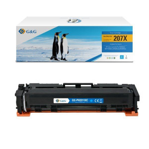 G&G kompatybilny toner z W2211X, cyan, 2450s, NT-PH2211XC, HP 207X, dla HP