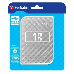 Verbatim zewnętrzny dysk twardy, Store N Go, 2.5", USB 3.0 (3.2 Gen 1), 1TB