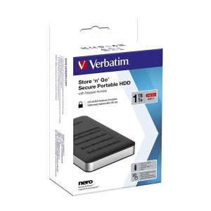 Verbatim zewnętrzny dysk twardy, Store N Go Secure Portable, 2.5", USB 3.0