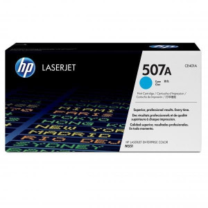HP oryginalny toner CE401A, cyan, 6000s, HP 507A, HP LaserJet Enterprise 50