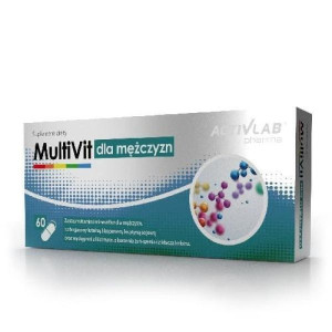 ACTIVLAB Mutivit, dla mężczyzn, 60 szt.