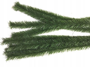 GIRLANDA ŁAŃCUCH ZIELONA stroiki dekoracja 20x4,5m