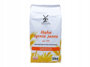 Mąka Żytnia Typ 720 5kg Młyn Kopytowa