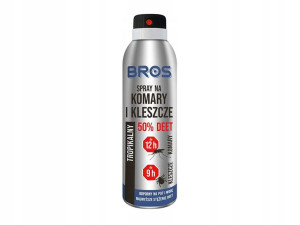 Spray Na Komary I Kleszcze 50% Deet 180ml Bros