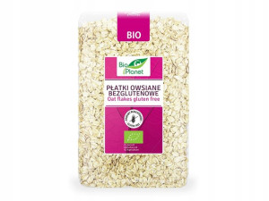 Bio Płatki Owsiane Bezglutenowe 1kg Bio Planet