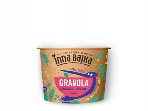 Granola Czekoladowa Z Truskawkami 65g - Inna Bajka