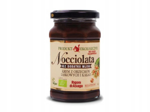 Bio Krem Orzechowy Bez Mleka 270g Nocciolata