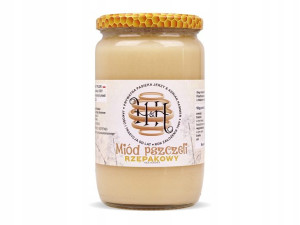 Miód Rzepakowy 1000g Naturalny Zdrowy H&h