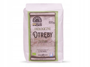 Bio Otręby Żytnie 500g Ekologiczne Ekohillar