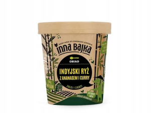 Vege Indyjski Ryż Z Ananasem Curry 55g Inna Bajka
