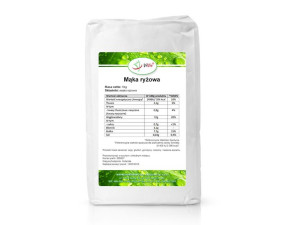 Mąka Ryżowa 1000g 1 Kg Naturalna Zdrowa Vivio