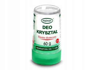 Deo Kryształ Ałun Naturalny Dezodoart Pocenie 60g