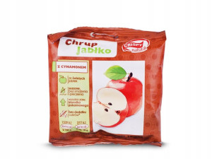 Suszone Chipsy Z Jabłka Z Cynamonem 18g Crispy