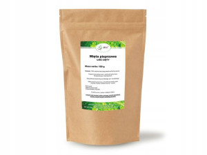Mięta Pieprzowa Liść 100g Aromatyczna Vivio
