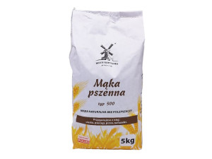 Mąka Pszenna Typ 500 5kg Młyn Kopytowa