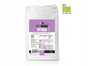 Bio Mąka Żytnia Typ 720 Naturalna Zdrowa 1kg