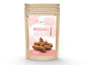 Migdały Prażone Solone Smaczne 250g Vivio