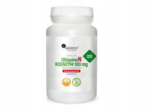 Ubiquinon Koenzym Q10 Naturalny 100mg Aliness
