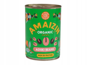 Bio Fasola Adzuki Bezglutenowa 400g Amaizin