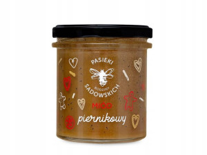 Miód Piernikowy 430g Pasieki Sadowskich Naturalny