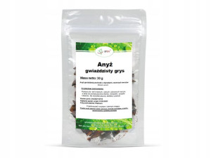 Anyż Gwiaździsty Grys 30g Aromatyczny