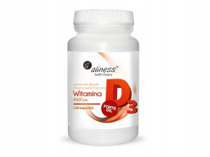 Witamina D3 Forte 4000j.m. 120kaps. Aliness