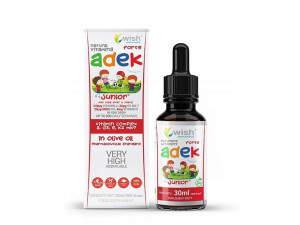 Witamina Adek Forte Junior Krople 30ml Wish